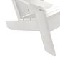 Highwood USA Italica Modern Adirondack Chair in White, , large