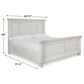 Ashley Robbinsdale King Panel Bed in Antique White, , large