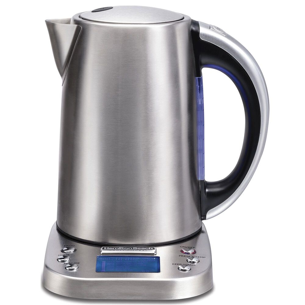 Hamilton Beach 1.7L Professional Digital Kettle in Stainless Steel, , large