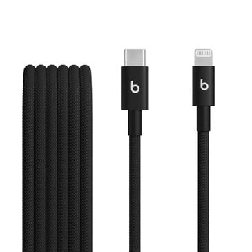 Beats 1.5-Meter USB-C to Lightning Woven Cable in Bolt Black, , large