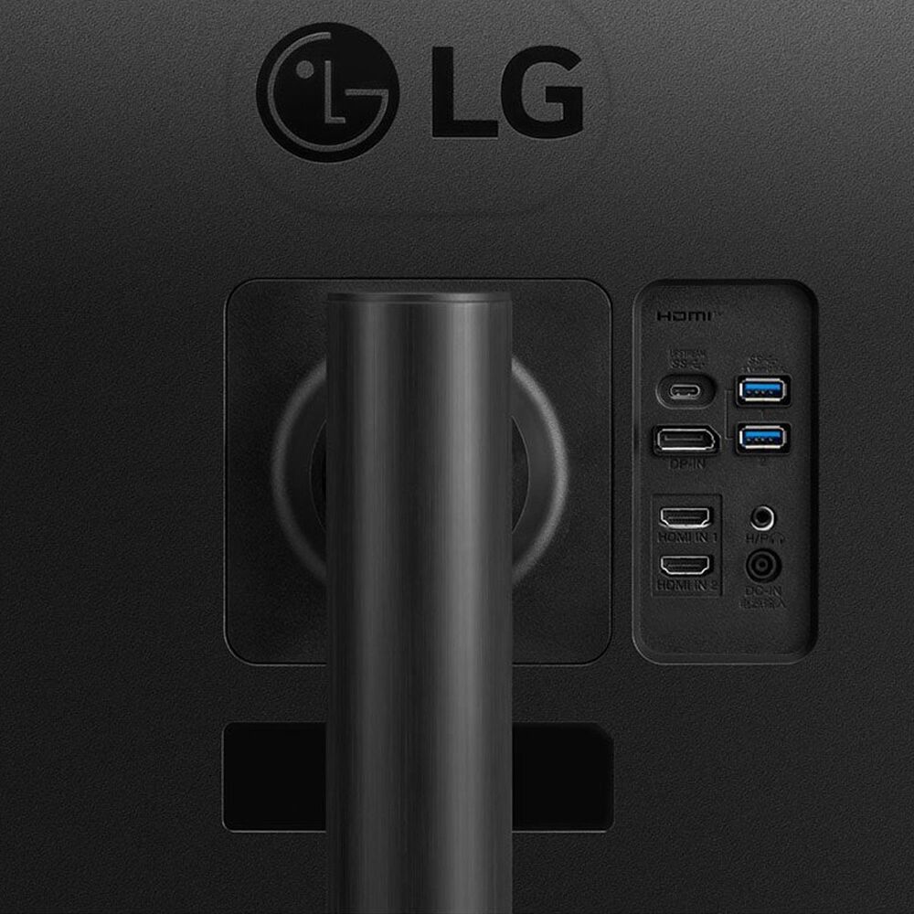 LG 34&quot; UltraWide QHD Curved Monitor with USB-C in Black, , large