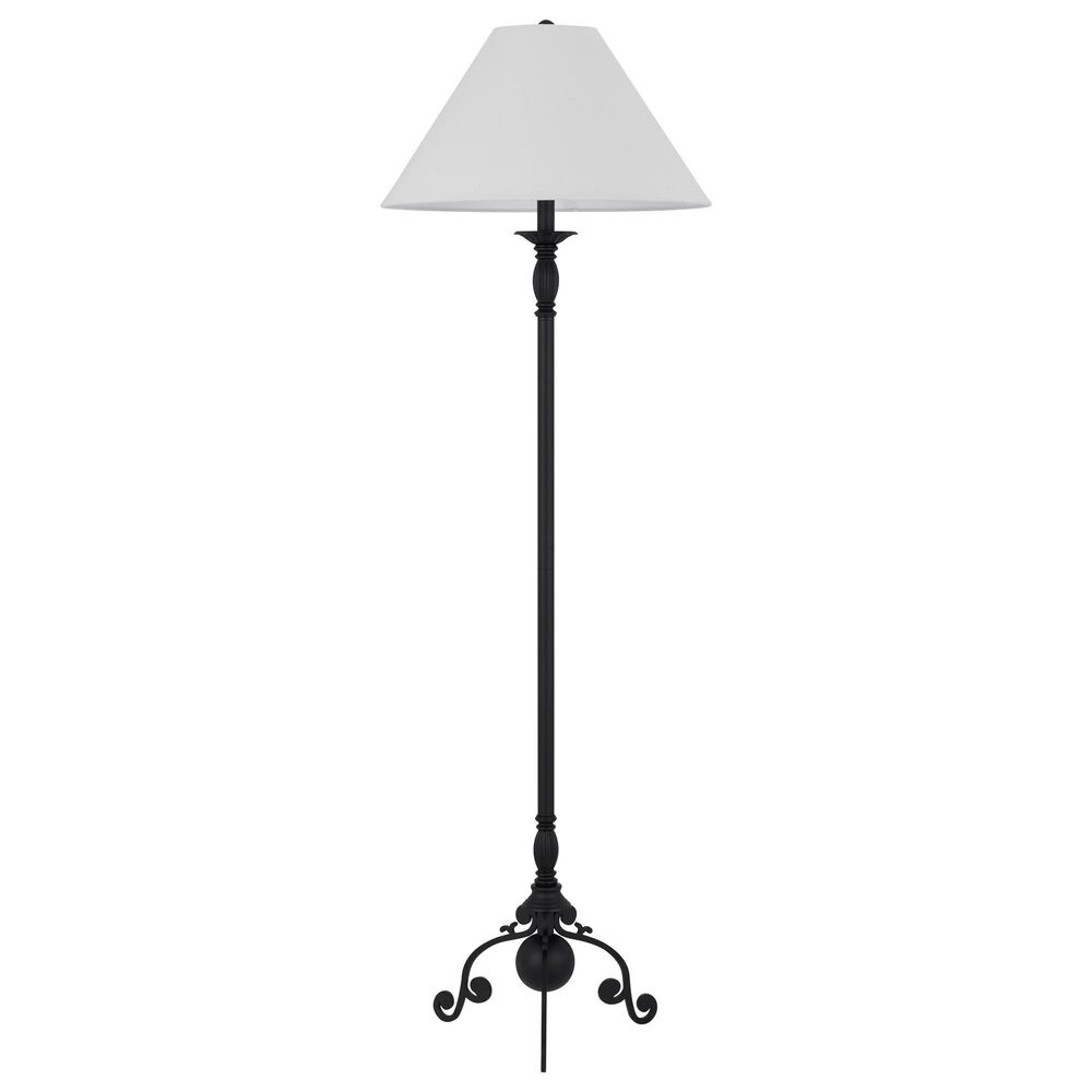 Cal Lighting Ironcrest Floor Lamp in Iron Black, , large
