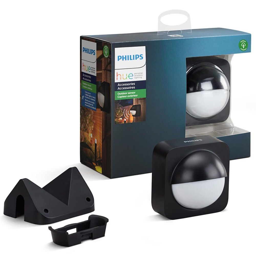 Mechanic Clip butterfly Sophisticated Philips Outdoor Motion Sensor in Black and White | Nebraska Furniture Mart