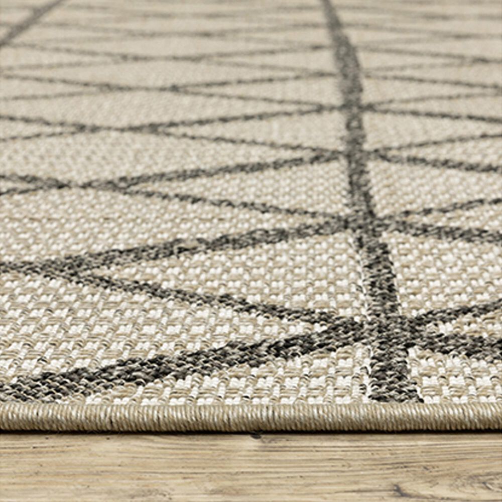Oriental Weavers Gillian 1331V 1&#39;10&quot; x 7&#39;6&quot; Beige Runner, , large