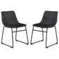 Ashley Centiar Dining Side Chair in Black (Set of 2), , large