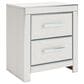 Ashley Zuraleus 4-Piece King Upholstered Panel Bedroom Set in Matte White, , large