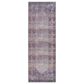 Surya Colin 2"7" x 7"3" Plum, Ink Blue, Dusty Pink and Cream Runner, , large