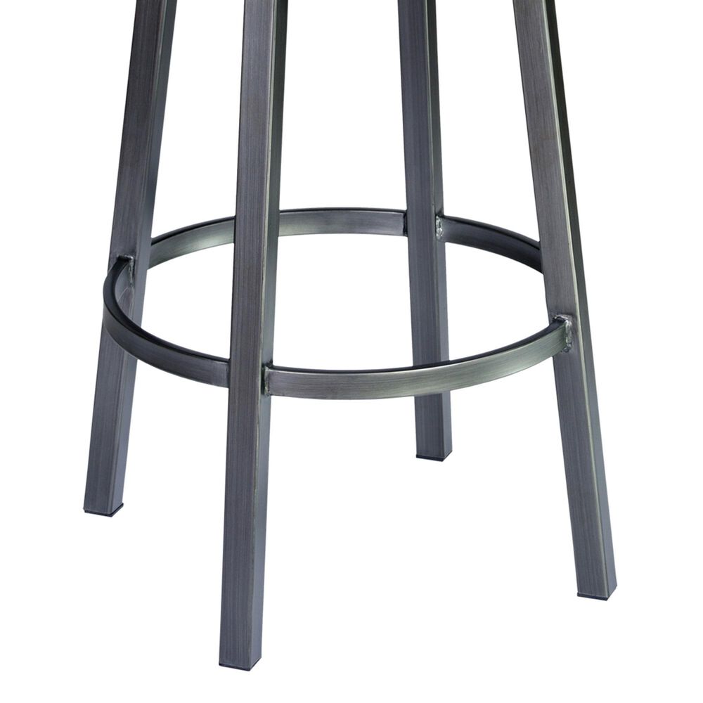 Blue River Titana 30&quot; Swivel Barstool with Bandero Tobacco Cushion in Mineral, , large