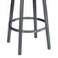 Blue River Titana 30" Swivel Barstool with Bandero Tobacco Cushion in Mineral, , large