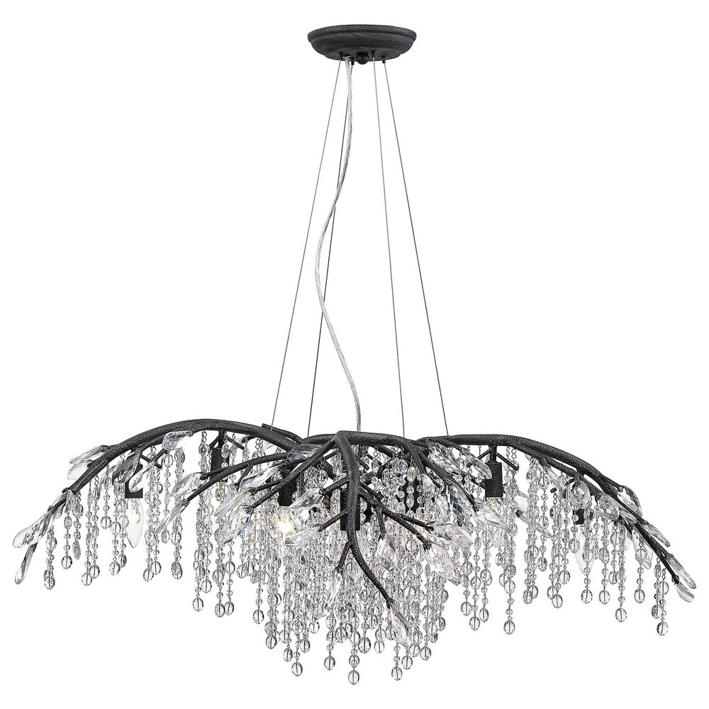 Golden Lighting Autumn Twilight 12-Light Chandelier in Black, , large