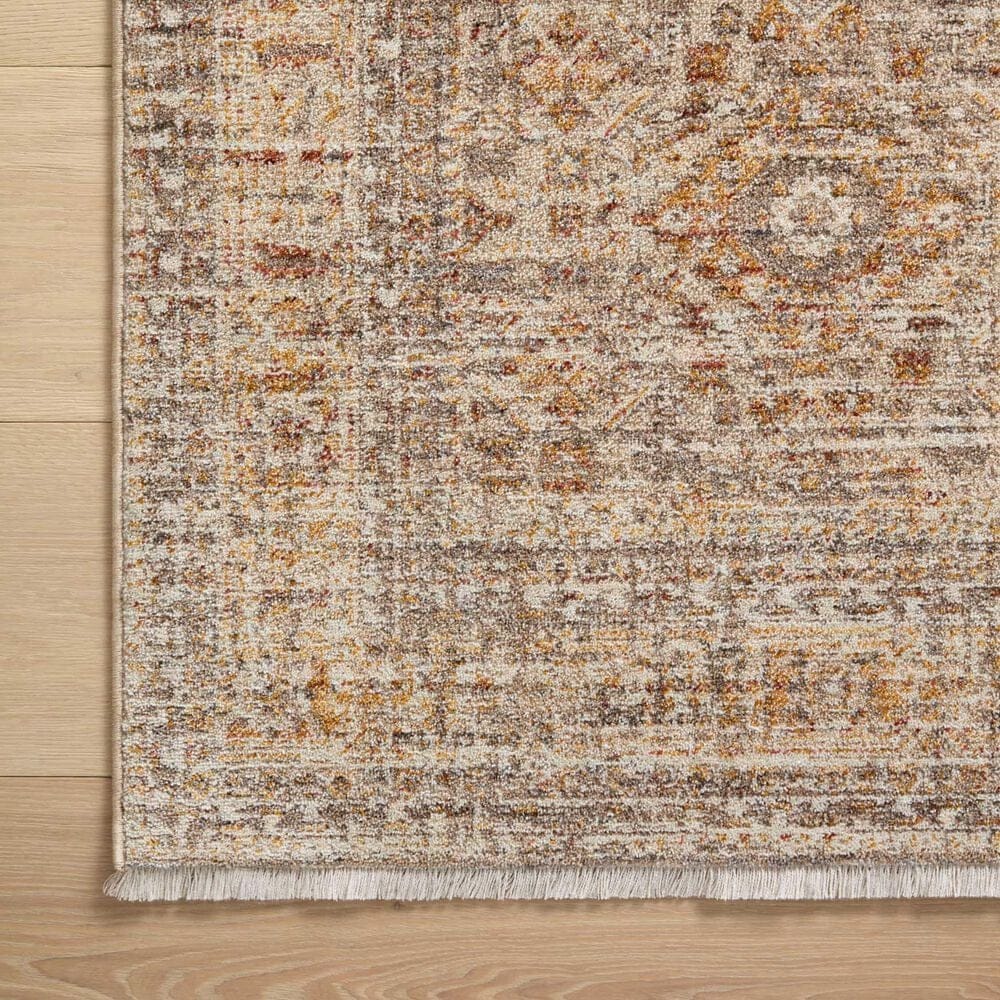 Angela Rose Blake 5&#39;3&quot; x 7&#39;6&quot; Oatmeal and Spice Area Rug, , large