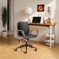 Zuo Modern Ali Office Chair in Black and Brown, , large