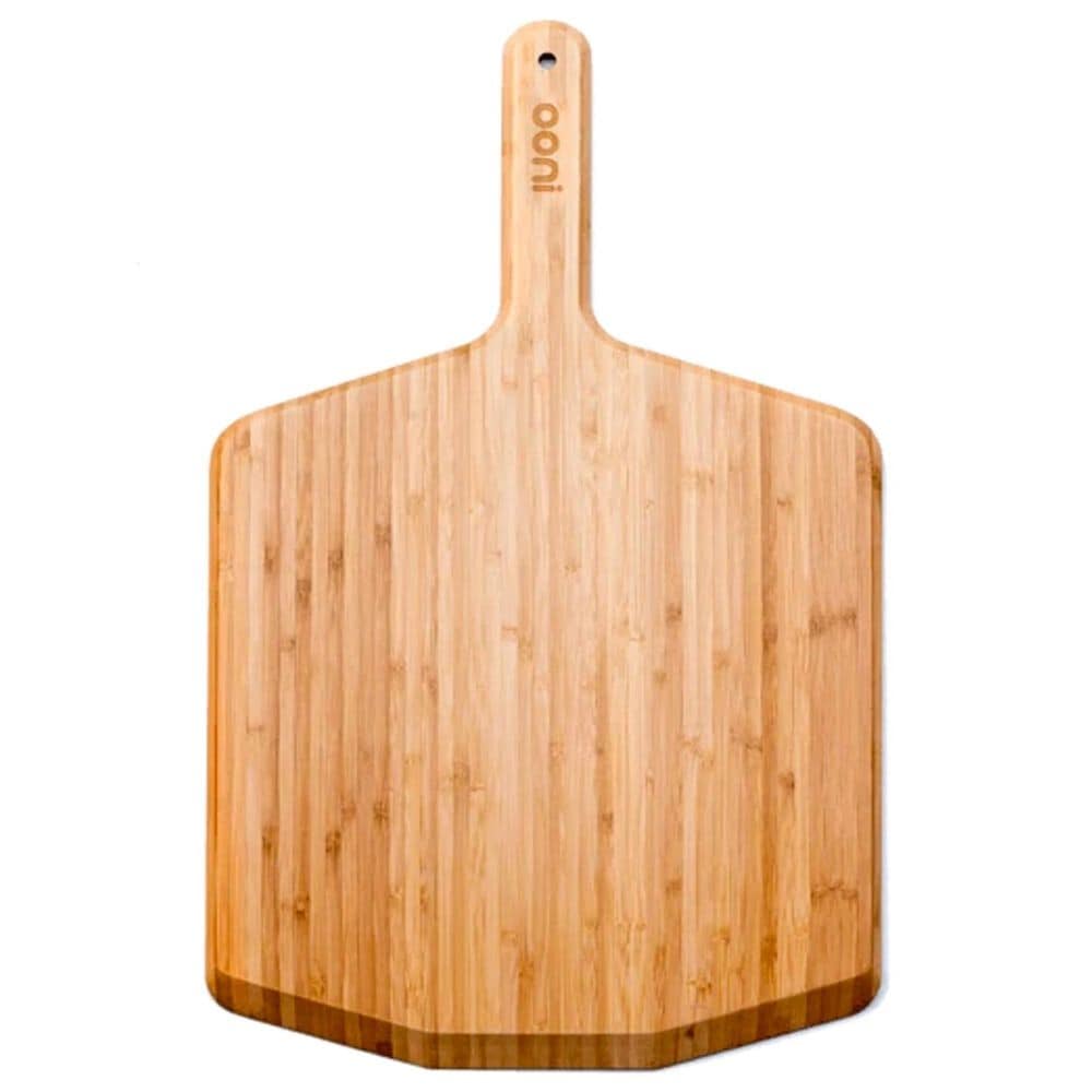 Ooni 12&quot; Bamboo Pizza Peel and Serving Board in Brown, , large