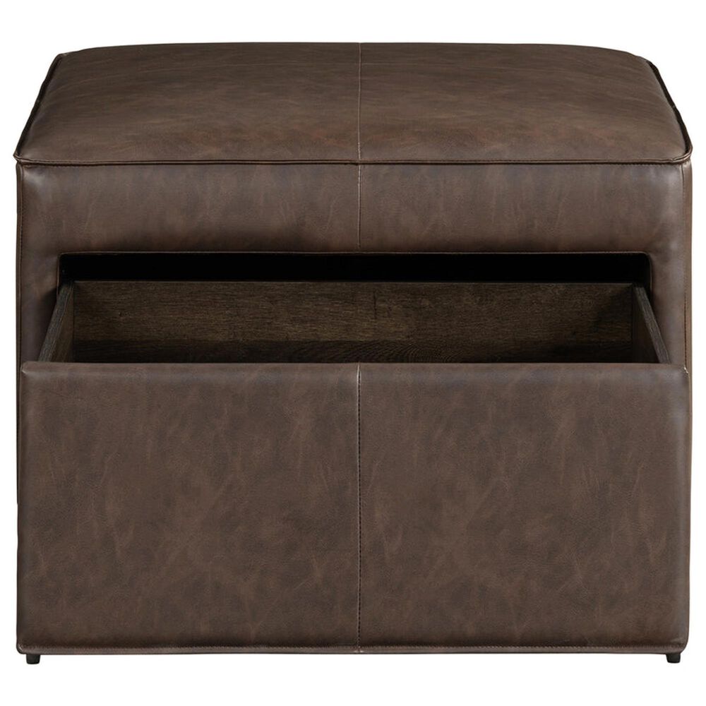 Lifestyle Solutions Hailey Storage Ottoman in Brown, , large