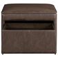 Lifestyle Solutions Hailey Storage Ottoman in Brown, , large