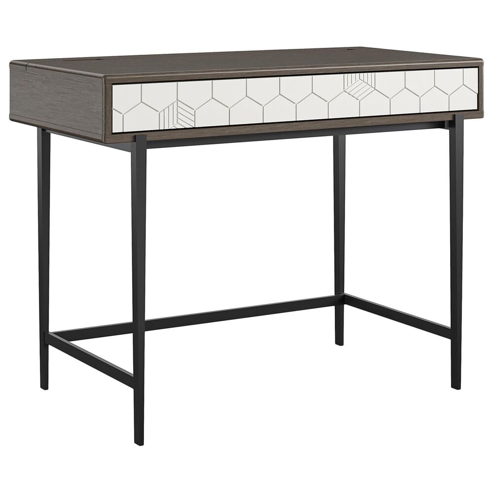 DHP Olivia Computer Desk in Gray, , large