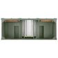 James Martin Brittany 60" Double Bathroom Vanity in Smokey Celadon with 3 cm Tajnar Eclos Top and Rectangular Sinks, , large