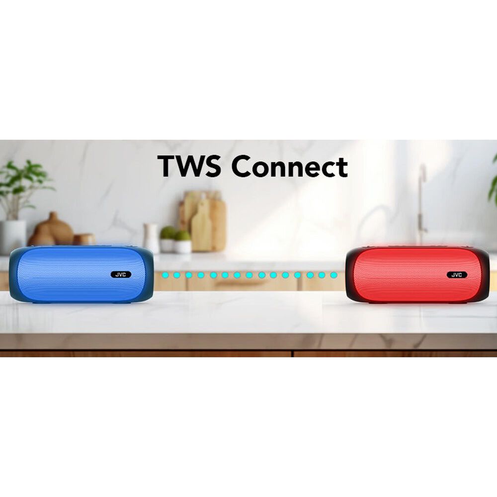 JVC Portable Wireless Speaker with Superior Sound in Blue, , large