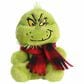 Aurora Palm Pals 5" Grinch with Scarf Plush in Green and Red, , large