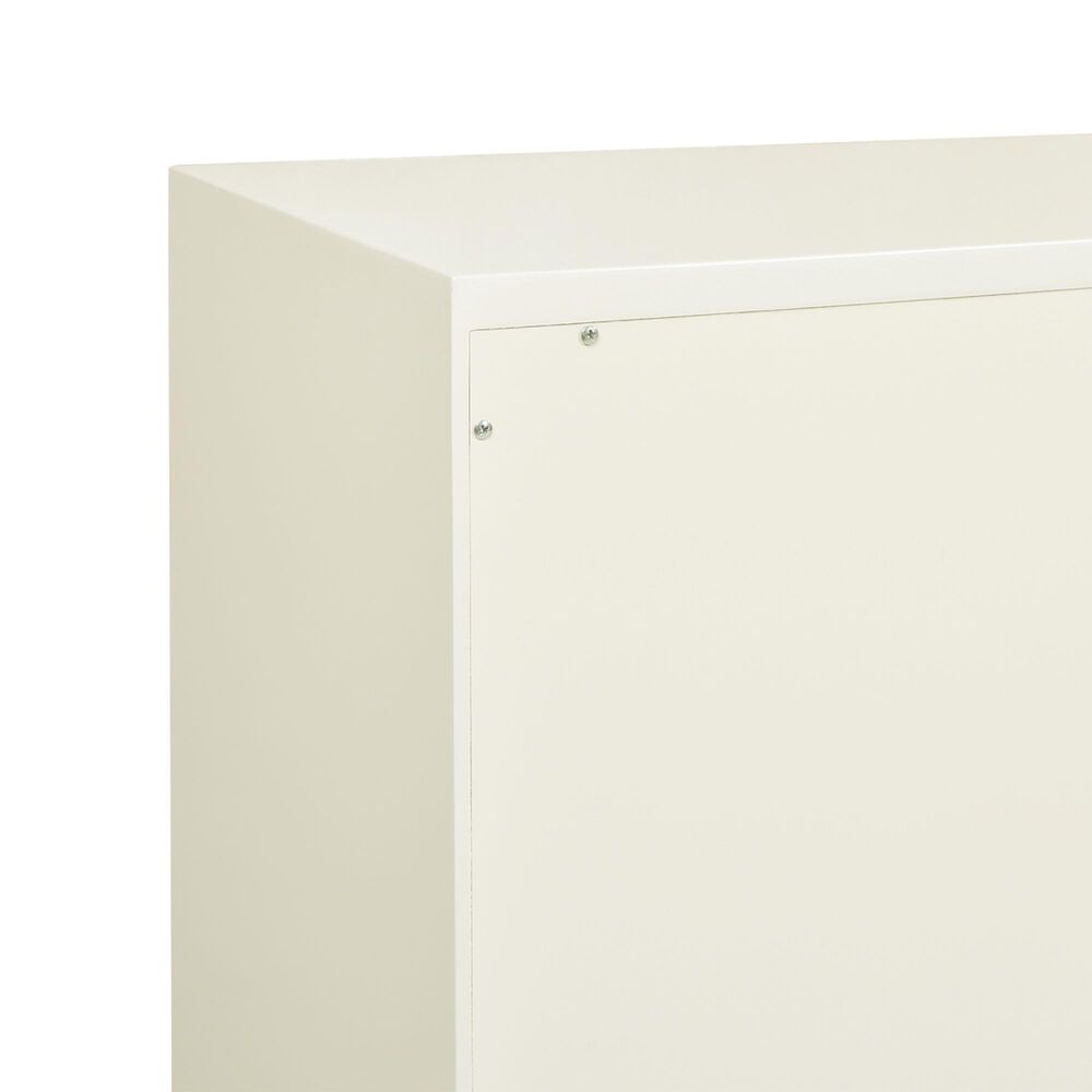 Jennifer Taylor Home Gemini Sideboard in White Lacquer and Gold, , large