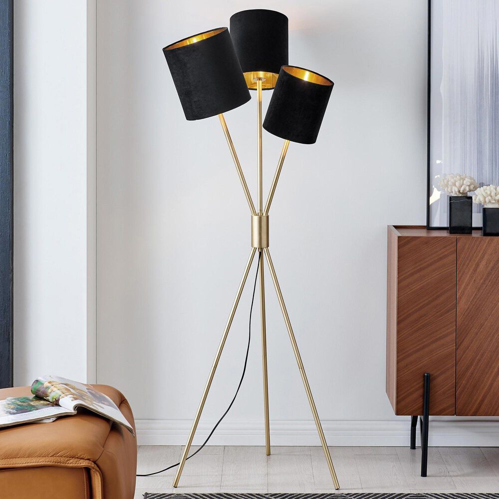 37B Crisanta Floor Lamp in Gold, , large