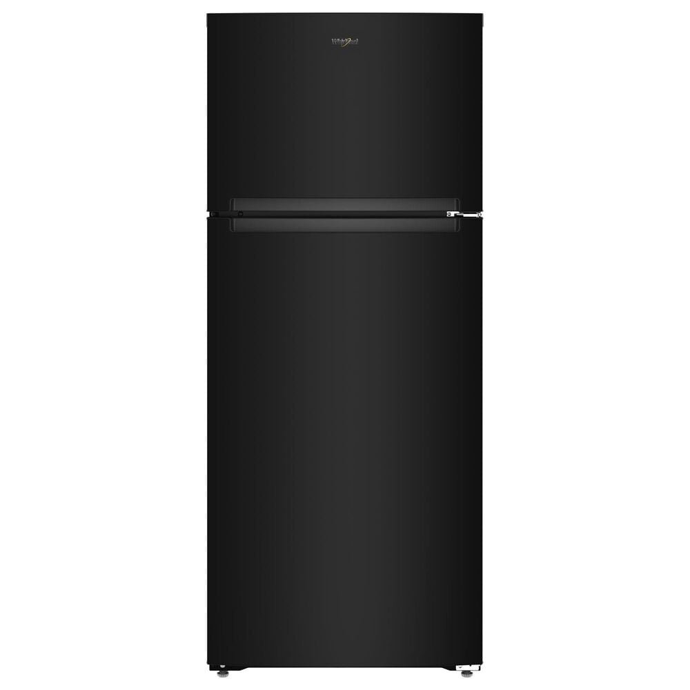 Whirlpool 18 Cu. Ft. Top Freezer Refrigerator with Total Coverage Cooling in Black, , large