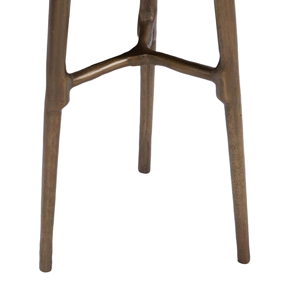 Classic Home Halley Accent Table in Black and Antique Gold, , large