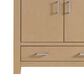 37B Alanya 36" Single Bathroom Vanity in Warm Oak with White Composite Stone Top, , large