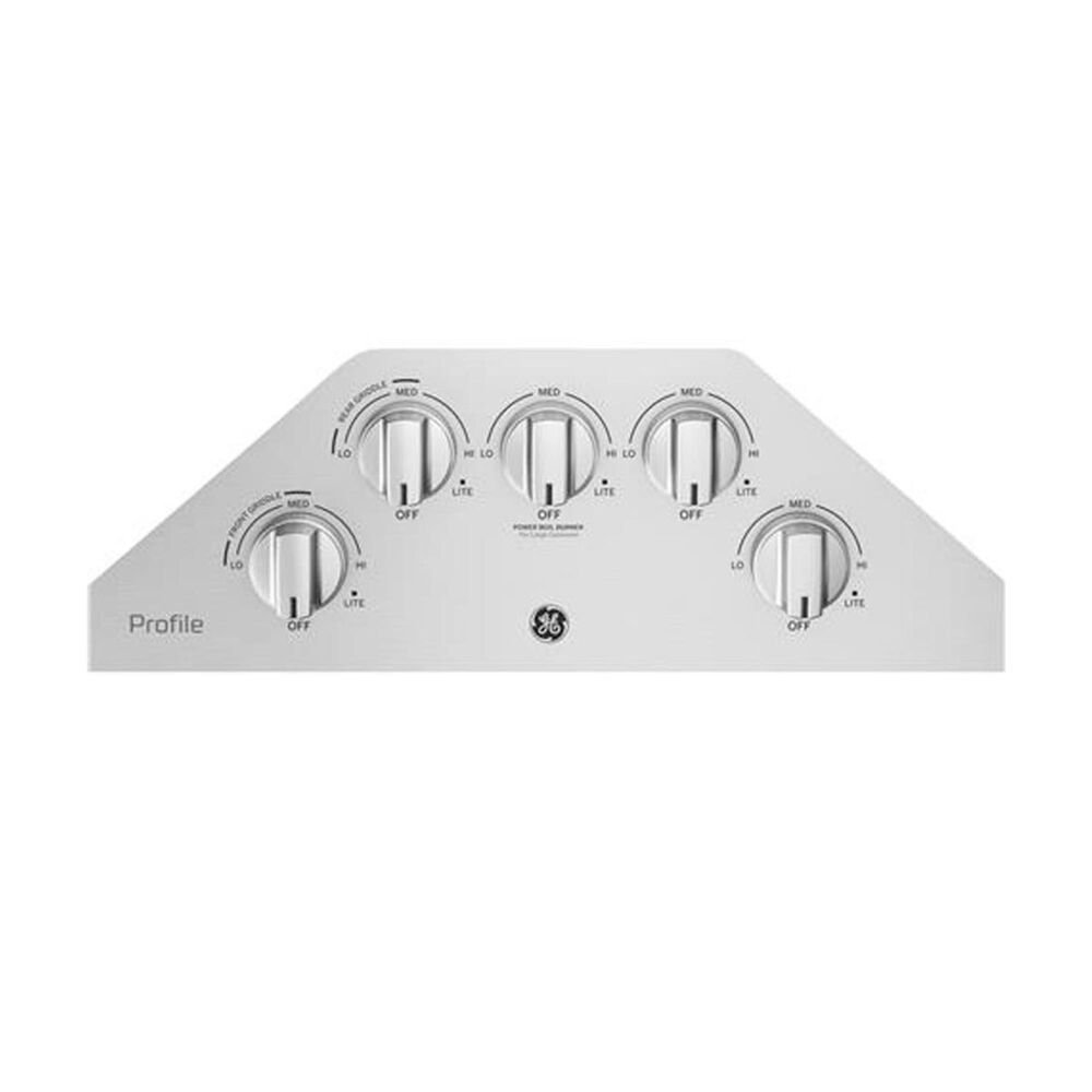 GE Profile Series 30&quot; Built-In Gas Cooktop in Stainless Steel, , large