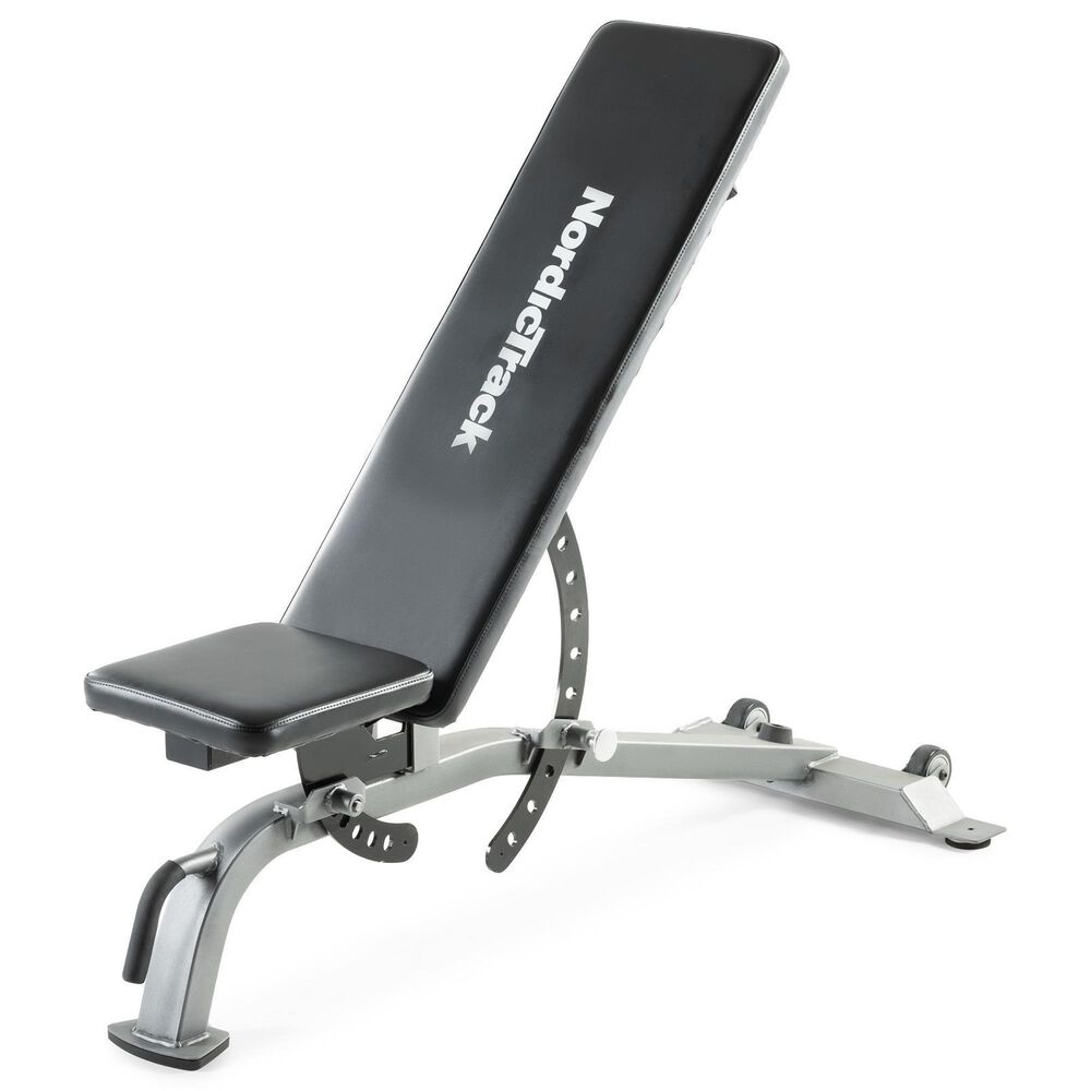 NordicTrack Adjustable Weight Bench in Black, , large