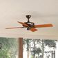Hunter Original 52" Outdoor Ceiling Fan in Chestnut Brown, , large