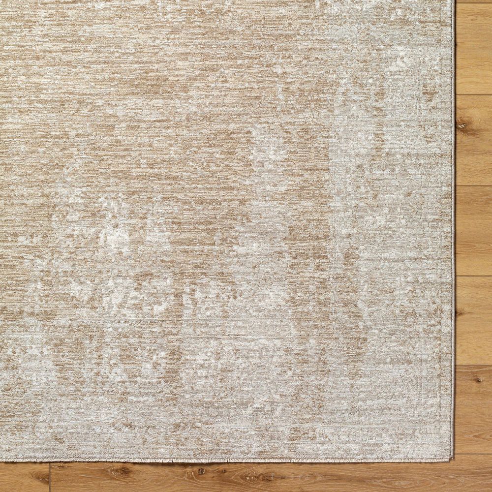 Surya Masterpiece MPC-2322 Medium Gray, Light Gray and Cream 2&#39;7&quot; x 10&#39; Runner, , large