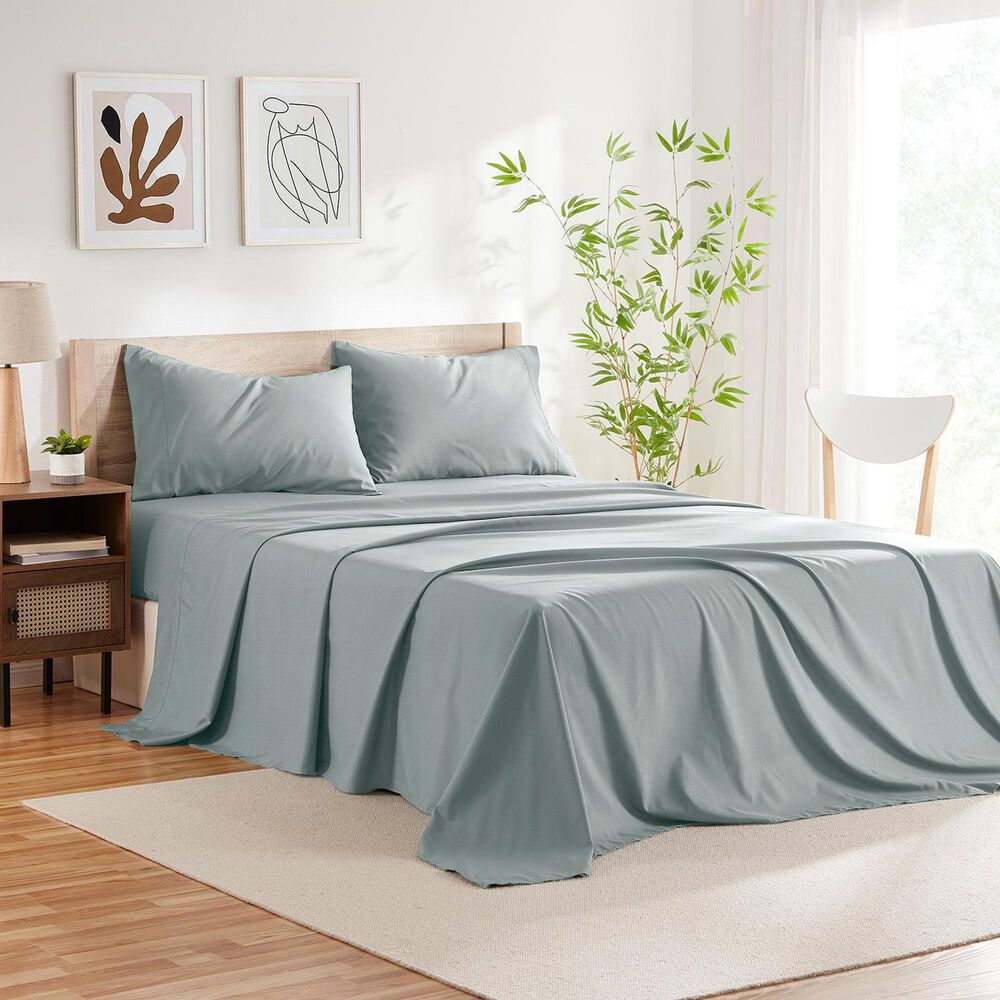 Sanders Collection Premium Bamboo 4-Piece King Sheet Set in Silver, , large