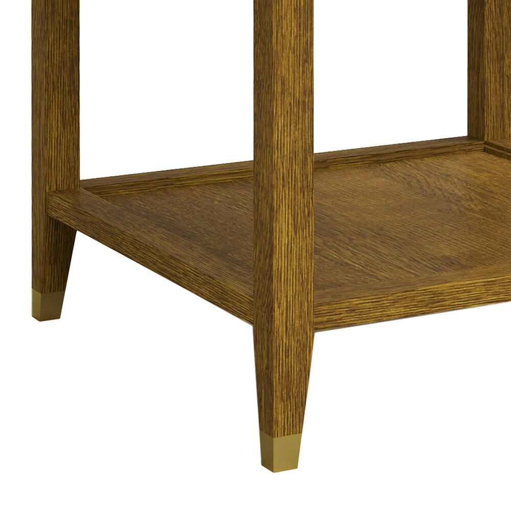 Stickley Furniture Surrey Hills Stone Top End Table in Bay Brown, , large