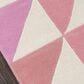 Novogratz Delmar DEL-06 5" x 8" Pink Area Rug, , large