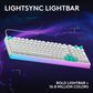 Logitech G512 X 98 Dual Swap Mechanical Gaming Keyboard with Tactile Switches in White, , large