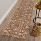 Dalyn Rug Company Soft Essentials Floral Paprika 2"3" x 7"6" Indoor/Outdoor Runner, , large