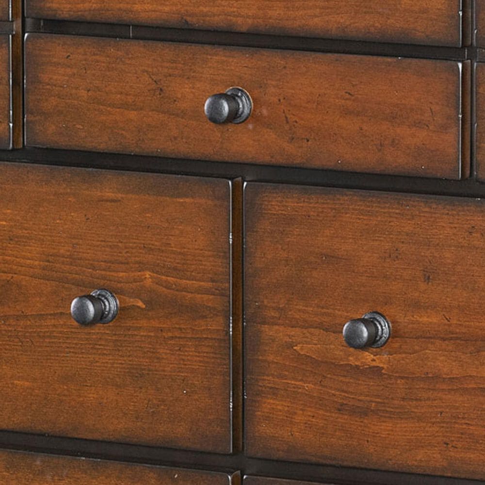 Legacy Classic Fenmore 4-Piece King/California King Panel Bedroom Set in Mocha and Distressed Cherry, , large