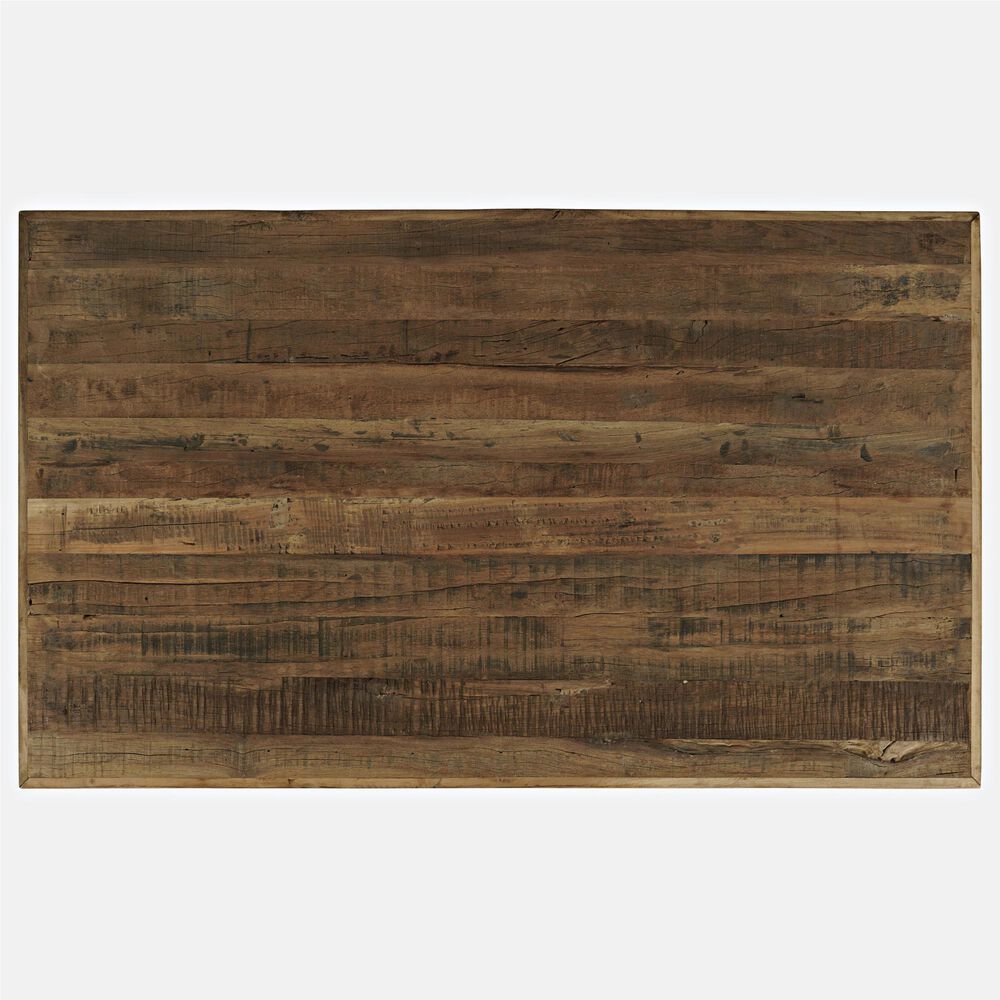 Waltham Reclamation 1-Shelf Coffee Table in Brown, , large