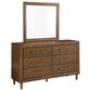 Ashley Lyncott 4-Piece Queen Bedroom Set in Medium Brown, , large