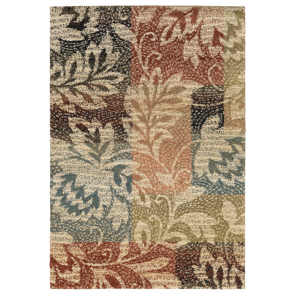 Oriental Weavers Kendall Botanical 561X1 2"3" x 7"6" Ivory Runner, , large
