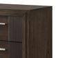 Titanic Furniture Branx 2-Drawer Nightstand in Brown, , large