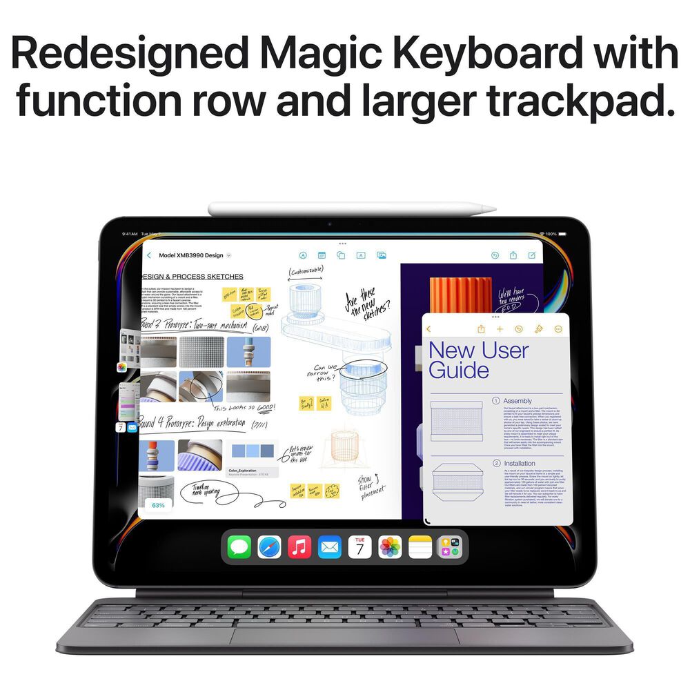 Apple iPad Pro 13-Inch M4 chip with Wi-Fi only - 256GB in Space Black, , large