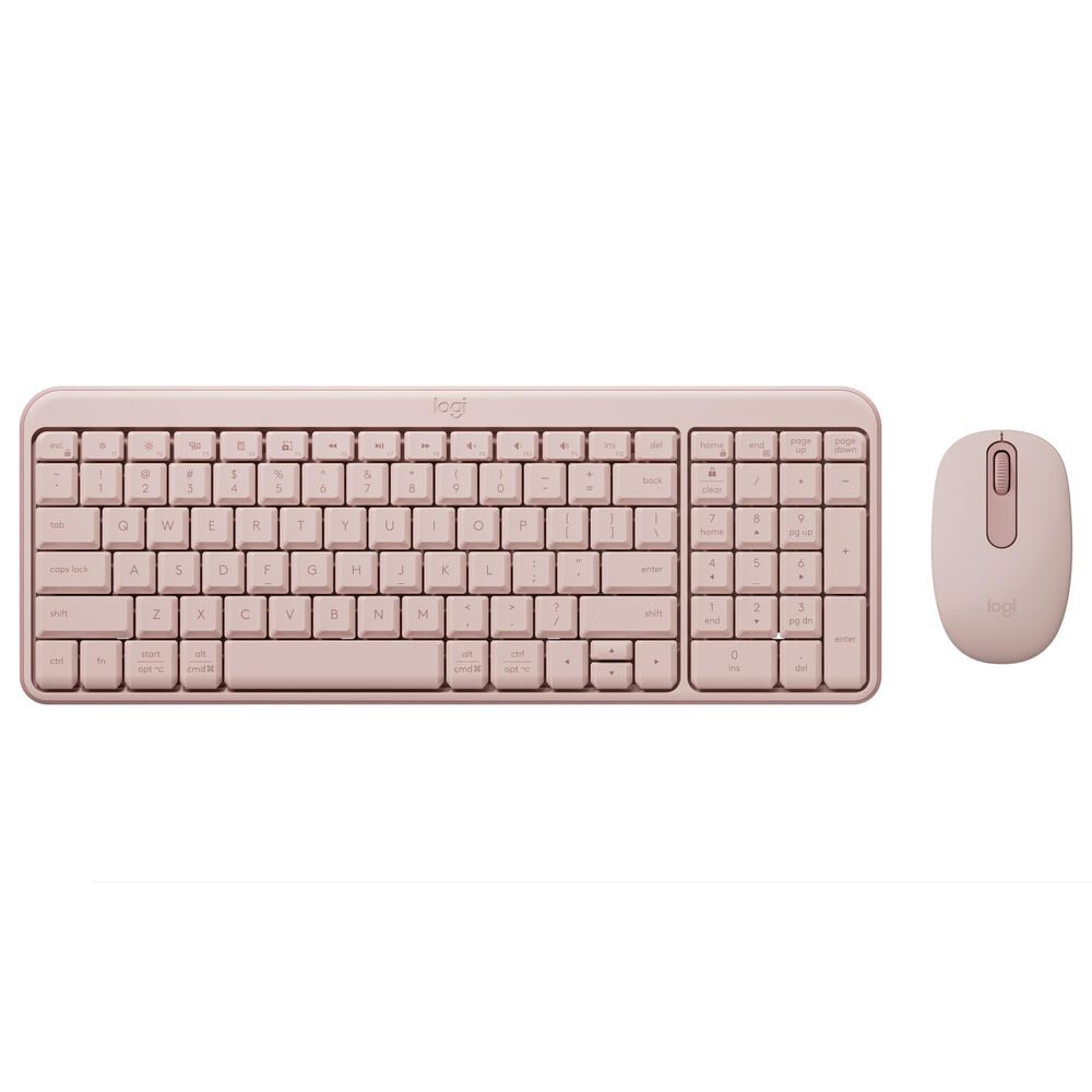 Logitech MK250 Compact Bluetooth Wireless Keyboard and Mouse Combo in Rose, , large