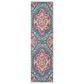 Safavieh Madison MAD119C 2"3" x 10" Blue and Fuchsia Runner, , large