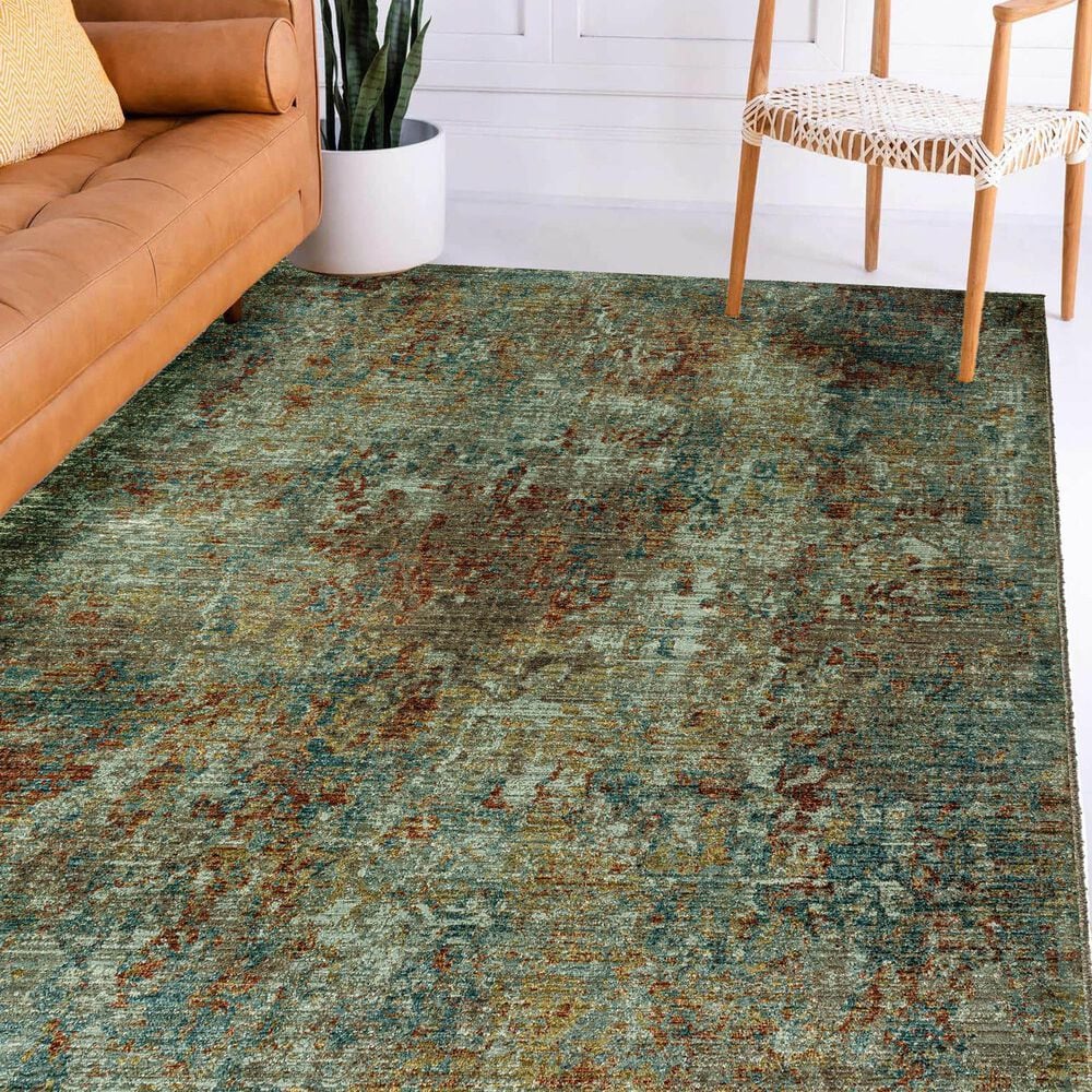 Dalyn Rug Company Lomita LO4 3&#39; x 5&#39;1&quot; Green Area Rug, , large
