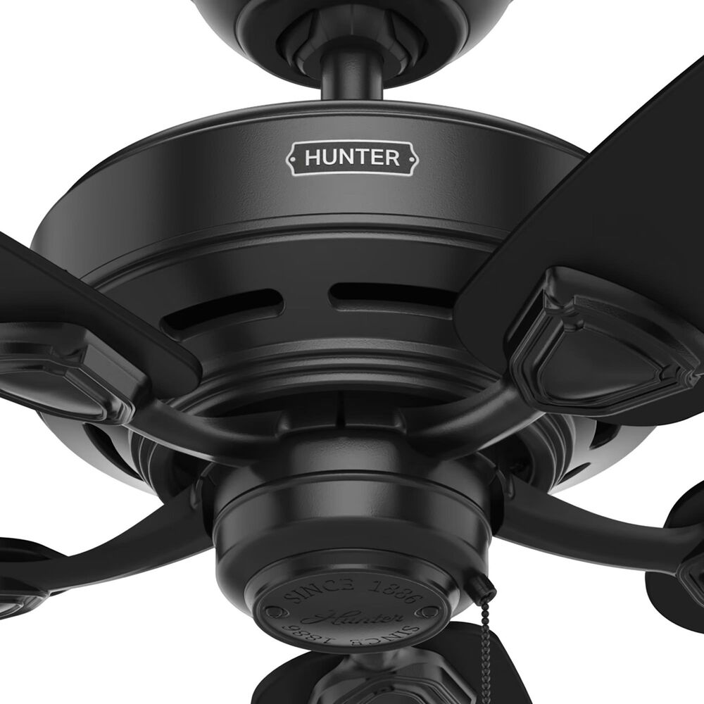 Hunter Sea Wind 48&quot; Outdoor Ceiling Fan in Matte Black, , large