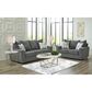 Ashley Stairatt Stationary Sofa and Loveseat Set in Gravel, , large