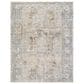 Surya Brunswick Cream, Medium Brown, Light Gray, Light Brown, Charcoal and Mustard 6"7" x 9"6" Area Rug, , large