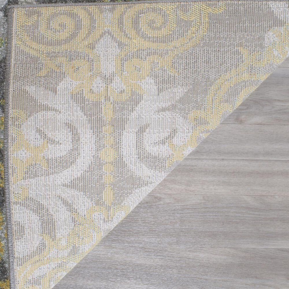 Safavieh Evoke EVK230D-5 5&#39;1&quot; x 7&#39;6&quot; Grey/Ivory Area Rug, , large